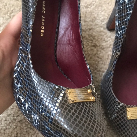 MARC BY MARC JACOBS logo platform python pump,9/39 - Picture 5 of 8